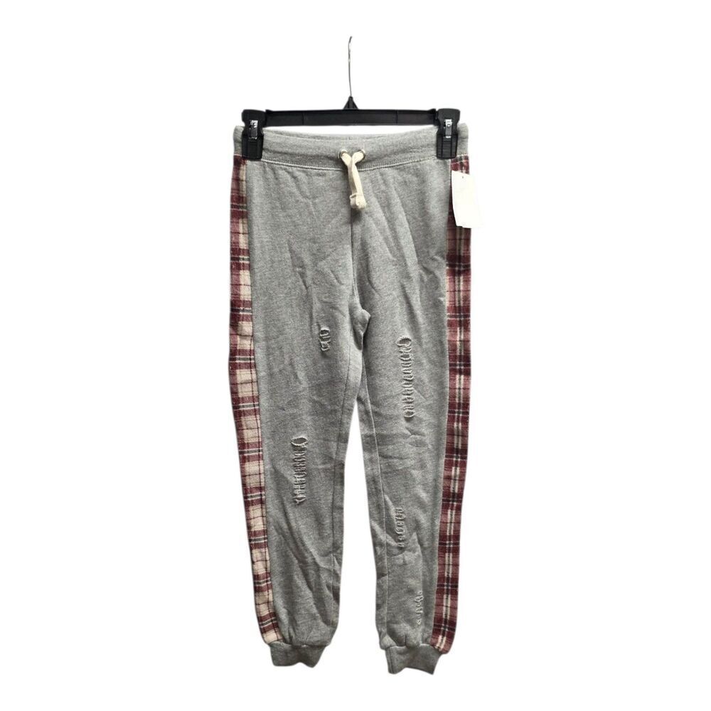 Vintage Havana Gray Distressed Sweatpants Girls L
